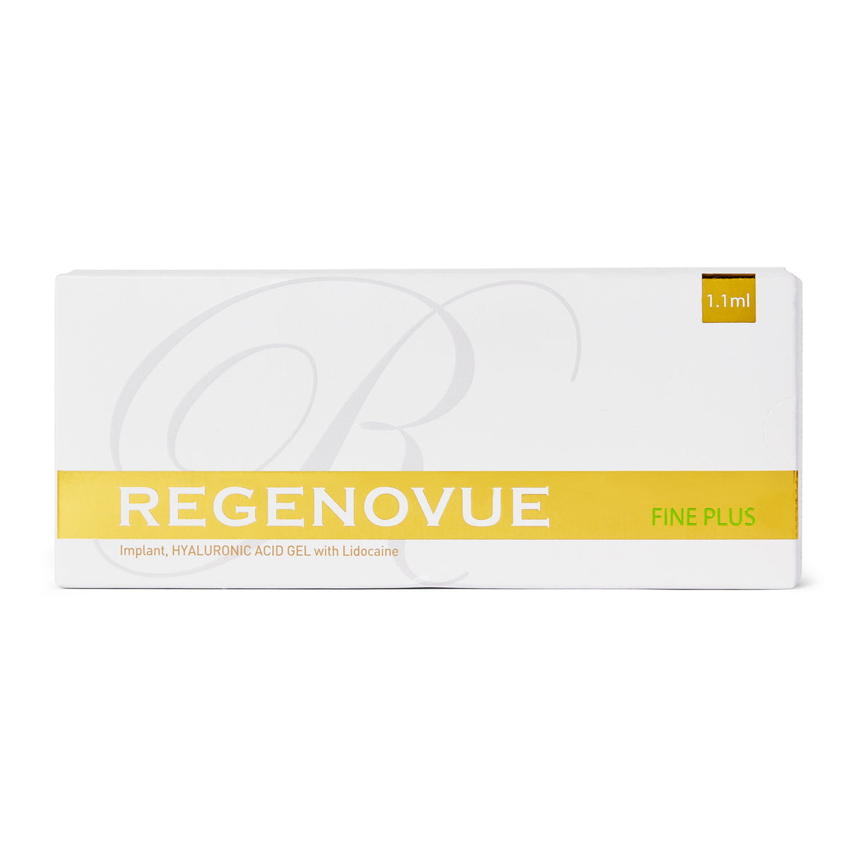 Regenovue Fine Plus 1.1ml with Lidocaine